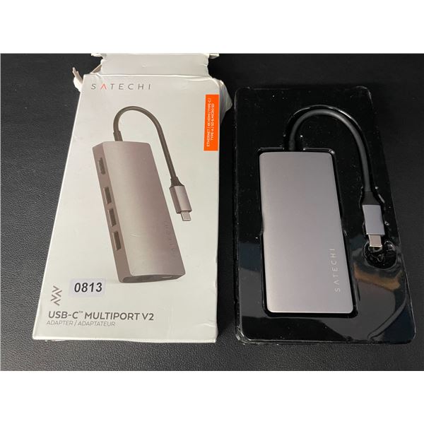 Lot of 1 Satechi USB-C Multiport V2 Adapter - Open Box