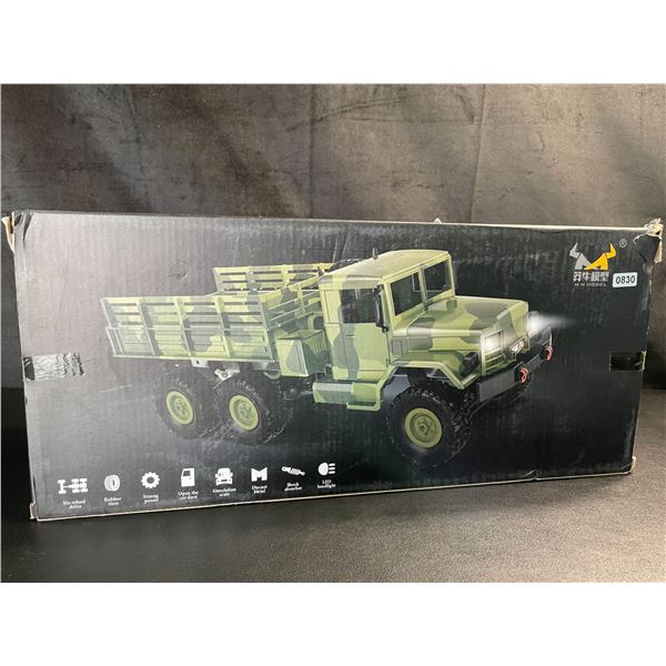 Lot of 1 Military Truck R/C 1:15 Scale Remote Control Toy Truck - Brand New