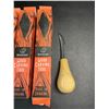 Image 2 : Lot of 4 Beavercraft Wood Carving Tools - Brand New