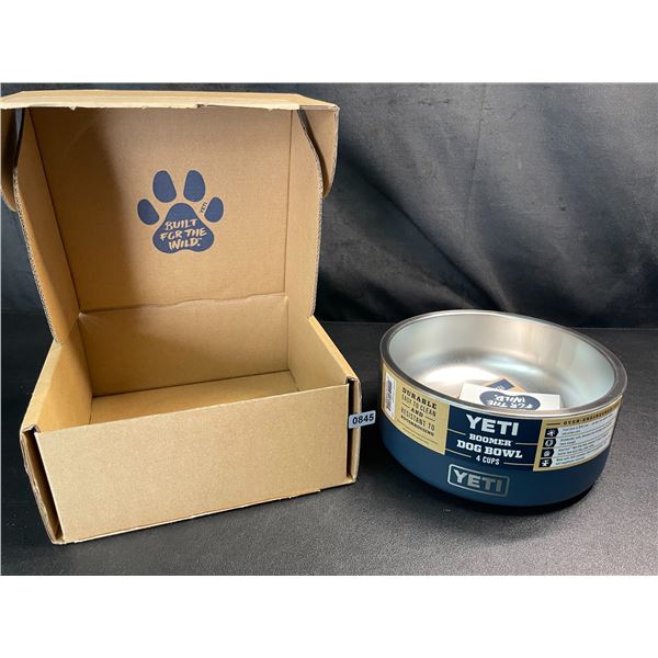 Lot of 1 YETI Boomer Dog Bowl - 4 Cup Capacity - Brand New!
