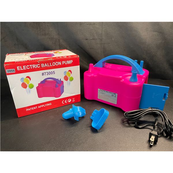 Lot of 1 Electric Balloon Pump - Brand New!