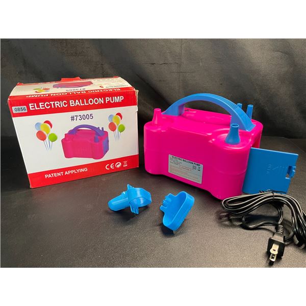 Lot of 1 Electric Balloon Pump - Brand New!