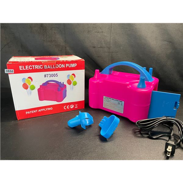 Lot of 1 Electric Balloon Pump - Brand New!