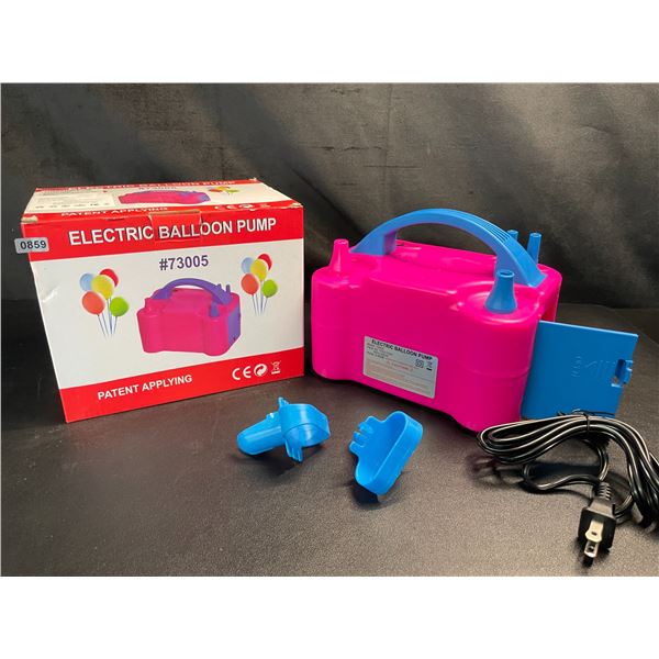 Lot of 1 Electric Balloon Pump - Brand New!
