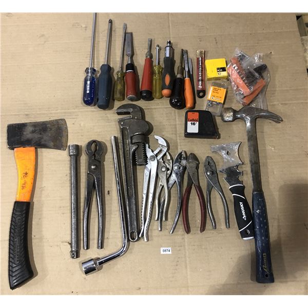 Lot of Assorted Hand Tools - Used
