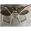 Image 2 : Lot of 4 Metal Folding Chairs - Used