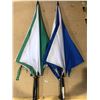 Image 1 : Lot of 2 Large Umbrellas - Used