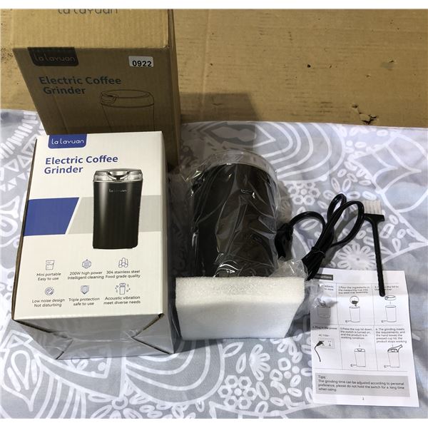 Lot of 1 Electric Coffee Grinder - Brand New