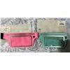 Image 1 : Lot of 2 Ascendathletics Workout Belt Waist Packs with See-Thru Touchscreen Pockets - Brand New!