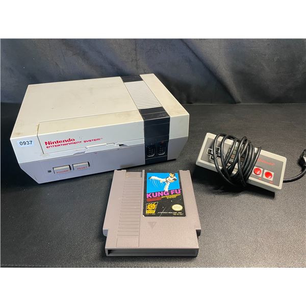 Lot of 1 NES/Nintendo Entertainment System w/ Game & Controller - Used - No Cords