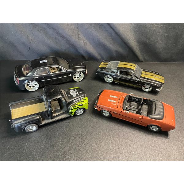 Lot of 4 Assorted Classic Toy Cars
