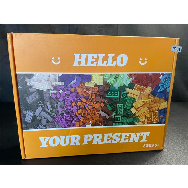 Lot of 1 Lego-Style Toy Building Blocks Set - New Sealed