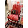 Image 2 : 3 Piece Chair Set with Ottoman and Throw Pillows