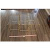 Image 1 : (3) Glass Nesting Tables -Largest, 21"W x 13"D x 20 1/2"H