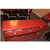 Image 2 : 3 Drawer Asian Inspired Console Table - Contents Not Included, 52"L x 14"D x 32"H