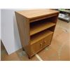 Image 1 : *Wooden Bar Cart on Wheels-24.5"x15.5"x32