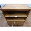 Image 2 : *Wooden Bar Cart on Wheels-24.5"x15.5"x32