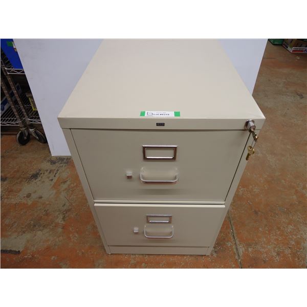*Two Door Filing cabinet with Keys