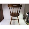 Image 3 : *(1) Wooden Chair