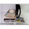Image 1 : Large Flat of Assorted Greeting Cards, Some Christmas,(2) Ink Cartridges and Magazine File