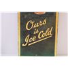 Image 4 : Coca Cola Partial Board Sign - 35.5 x 11.75 - Some Chipping on Edges