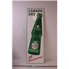 Image 1 : Canada Dry Ginger Ale Sign - 35.25 x 11.25