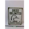 Image 1 : Ducks Unlimited Tin Sign - 16"x 12.5"