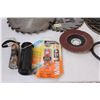 Image 4 : (17) Sawblades (Various Sizes), Jigsaw Blades, Flashlights, Misc.