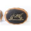 Image 3 : (2) Pottery Type Vintage Car Wall Hangers