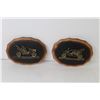 Image 5 : (2) Pottery Type Vintage Car Wall Hangers