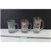 Image 1 : (3) Glass A&W Root Beer Glasses