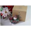 Image 3 : Assortment of Tins - Candle - Christmas Items - Avon Ornament