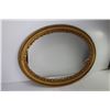 Image 1 : Oval Mirror w/Plastic Frame