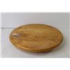 Image 2 : Wooden Lazy Susan - Stickers - Assorted Bandages - Plastic Plate - Misc. Items