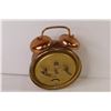Image 2 : Vintage Prim Copper Alarm Clock (not working)