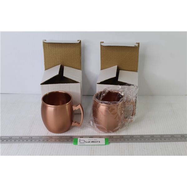 (2) Copper Mule Cups