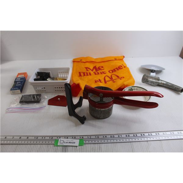 McDonald's Bag, Potato Ricer, Misc.
