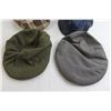 Image 2 : (3) Newsboy Caps, Denim Bucket Hat with Pocket