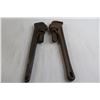 Image 4 : (2) 18" Pipe Wrenches