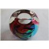 Image 4 : (2) Rainbow Art Glass Pieces