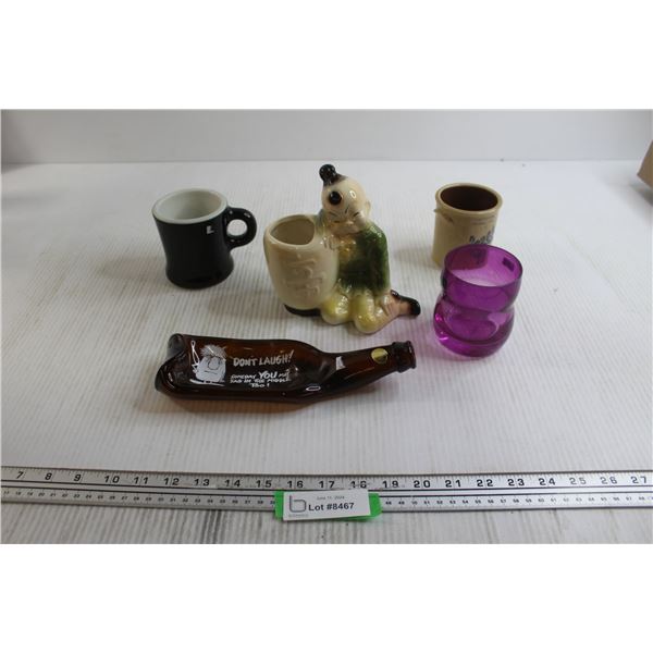 Mug, Beer Bottle Trinket Dish, Misc.