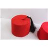 Image 2 : (2) Fezzes, Bag