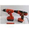 Image 3 : (2) Black & Decker Drills - Untested, Misc.