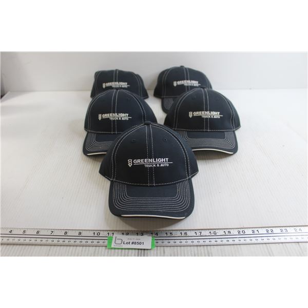 (5) Greenlight Truck & Auto Hats