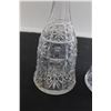 Image 2 : (3) Crystal Decanters - Missing (1) Stopper