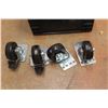 Image 2 : (4) Casters and Chain