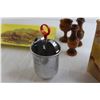 Image 5 : Doughnut Maker, Serving Tray, Wooden Chalice and Candleholders