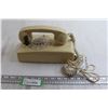 Image 1 : Tan Dial Wall Phone - Untested