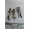 (3) Pairs Locking Pliers