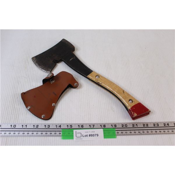 Hatchett w/Leather Holster - 13"Long